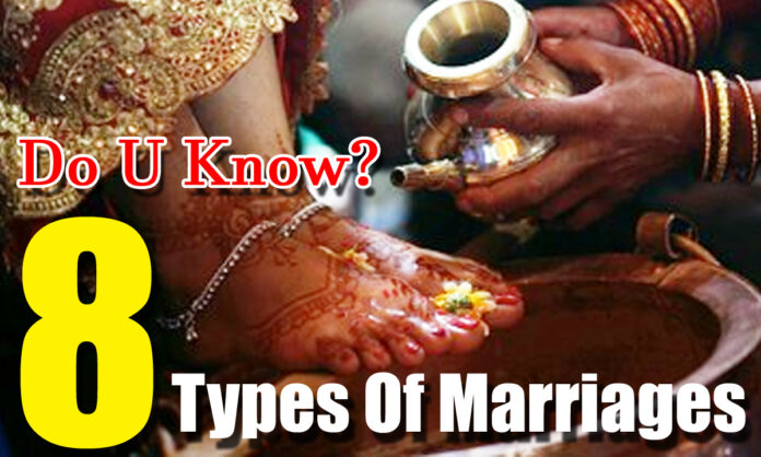 Do U know 8 Types Of Marriages