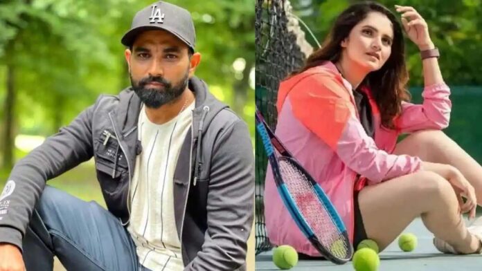 Mahammed Shami And Sania Mirza