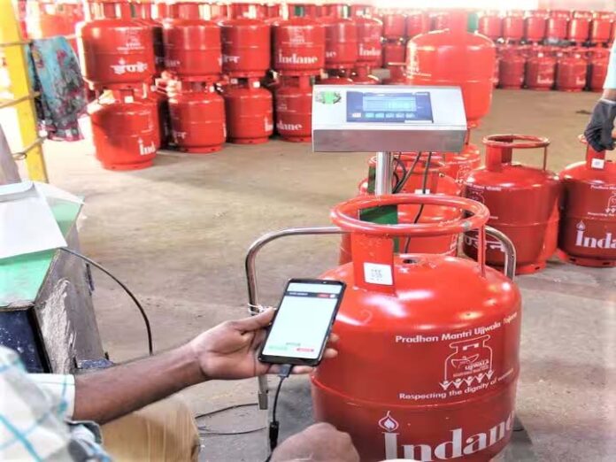 QR code On Domestic Cylinder