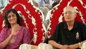 Sunitha With His Father