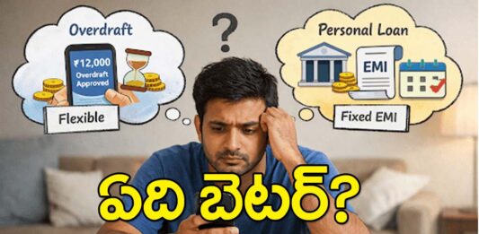 Which is the best from Personal loan vs Overdraft